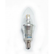 Bullet Top Warm White 2850k Dimmable Omailighting 1 piese E12 led candelabra bulb 6